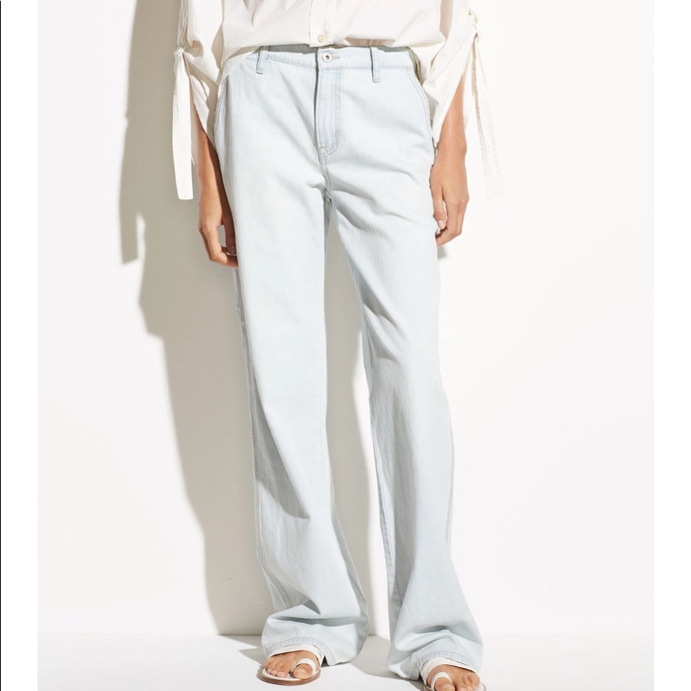 Vince wide leg jeans